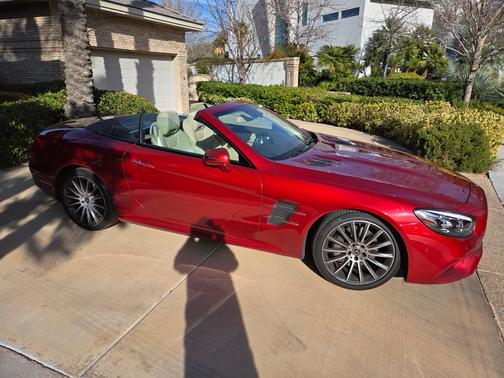 Red 2020 Mercedes-Benz SL 450 Base