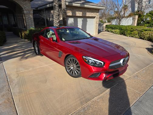 Red 2020 Mercedes-Benz SL 450 Base