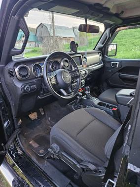 Black 2019 Jeep Wrangler Sport