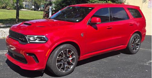 Red 2021 Dodge Durango SRT Hellcat