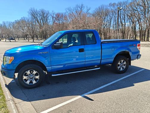 Blue 2012 Ford F-150 STX