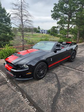 Black 2014 Ford Mustang Shelby GT500