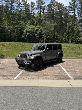 Gray 2023 Jeep Wrangler 4xe Sahara