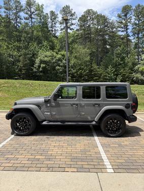Gray 2023 Jeep Wrangler 4xe Sahara