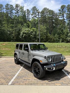Gray 2023 Jeep Wrangler 4xe Sahara