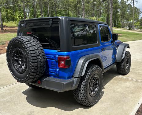 Blue 2023 Jeep Wrangler Rubicon