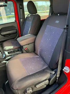 Red 2018 Jeep Wrangler Sport S