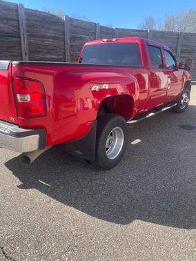 Red 2011 Chevrolet Silverado 3500 LTZ