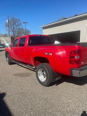 Red 2011 Chevrolet Silverado 3500 LTZ