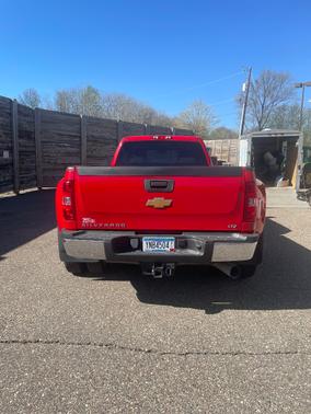 Red 2011 Chevrolet Silverado 3500 LTZ