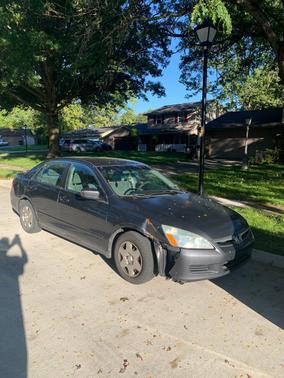 Blue 2007 Honda Accord LX