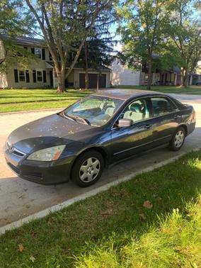 Blue 2007 Honda Accord LX