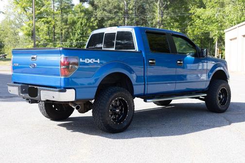 Blue 2012 Ford F-150 XLT