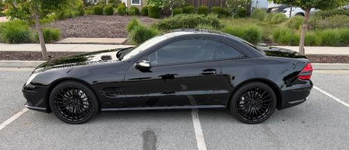 Black 2007 Mercedes-Benz SL-Class SL55 AMG