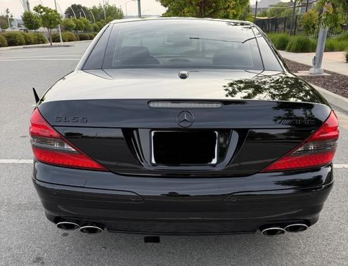 Black 2007 Mercedes-Benz SL-Class SL55 AMG