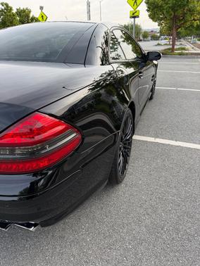 Black 2007 Mercedes-Benz SL-Class SL55 AMG