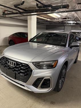 Silver 2023 Audi Q5 45 S line Premium Plus