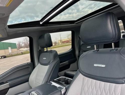 Blue 2022 Ford F-150 Limited