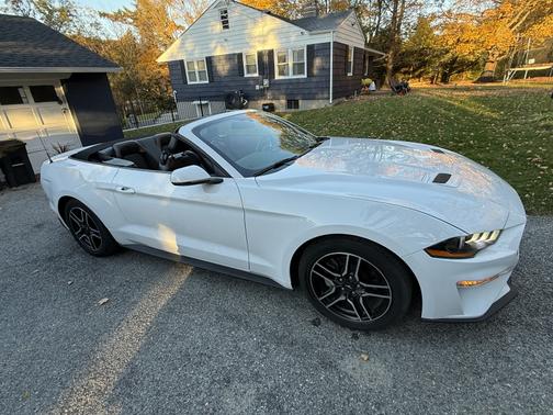 White 2020 Ford Mustang EcoBoost Premium
