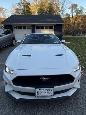 White 2020 Ford Mustang EcoBoost Premium