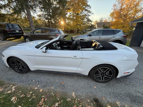 White 2020 Ford Mustang EcoBoost Premium