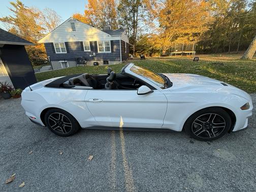 White 2020 Ford Mustang EcoBoost Premium