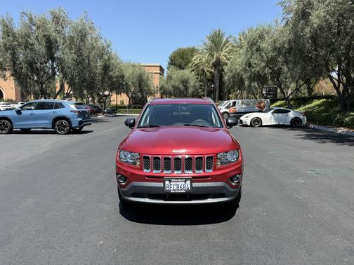 Red 2016 Jeep Compass Sport