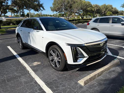 White 2026 Cadillac LYRIQ Premium Luxury
