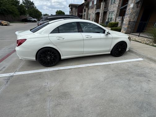 White 2016 Mercedes-Benz CLA-Class CLA 250