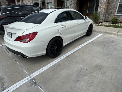 White 2016 Mercedes-Benz CLA-Class CLA 250