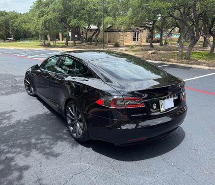 Black 2016 Tesla Model S 90D