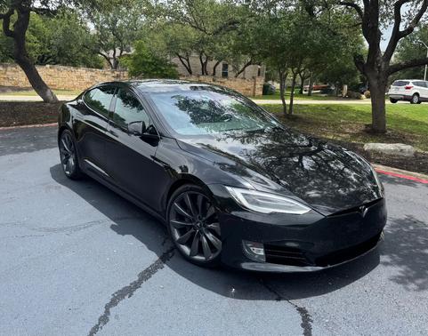 Black 2016 Tesla Model S 90D