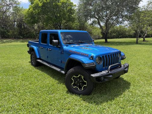 Blue 2021 Jeep Gladiator Rubicon