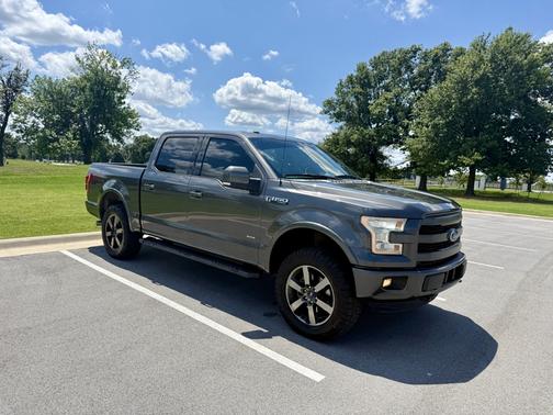 Gray 2016 Ford F-150 Lariat