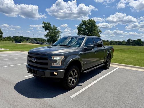Gray 2016 Ford F-150 Lariat