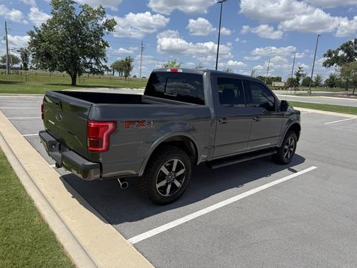 Gray 2016 Ford F-150 Lariat