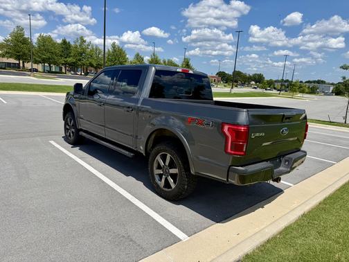 Gray 2016 Ford F-150 Lariat