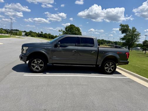 Gray 2016 Ford F-150 Lariat