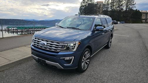 Blue 2020 Ford Expedition Max Limited