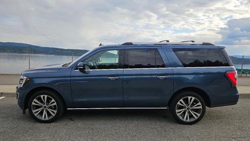 Blue 2020 Ford Expedition Max Limited