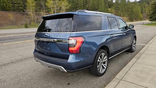 Blue 2020 Ford Expedition Max Limited