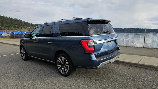 Blue 2020 Ford Expedition Max Limited