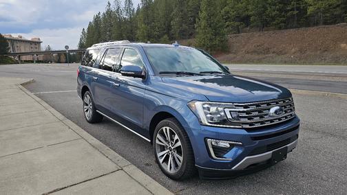 Blue 2020 Ford Expedition Max Limited