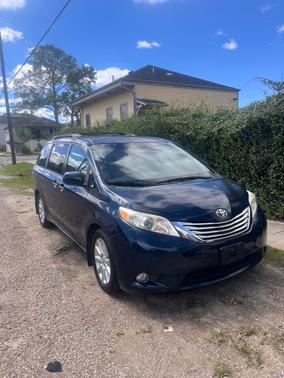 Blue 2012 Toyota Sienna Limited