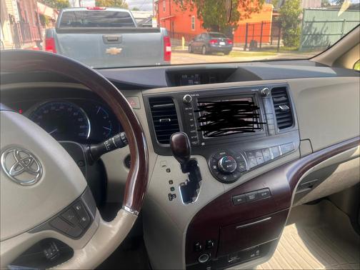 Blue 2012 Toyota Sienna Limited