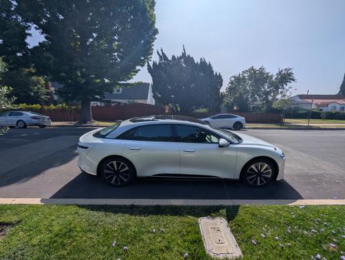 White 2025 Lucid Air Touring