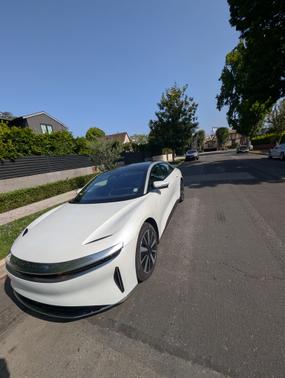 White 2025 Lucid Air Touring