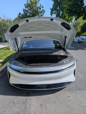 White 2025 Lucid Air Touring