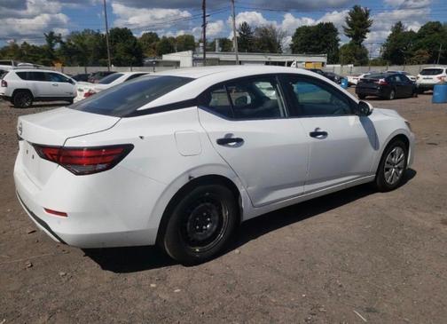 White 2024 Nissan Sentra S