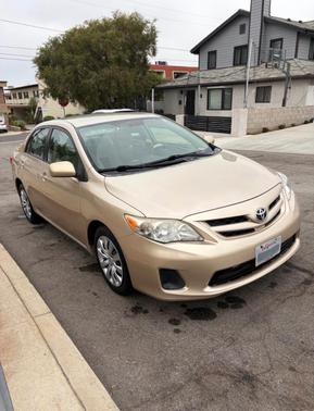 Beige 2012 Toyota Corolla LE